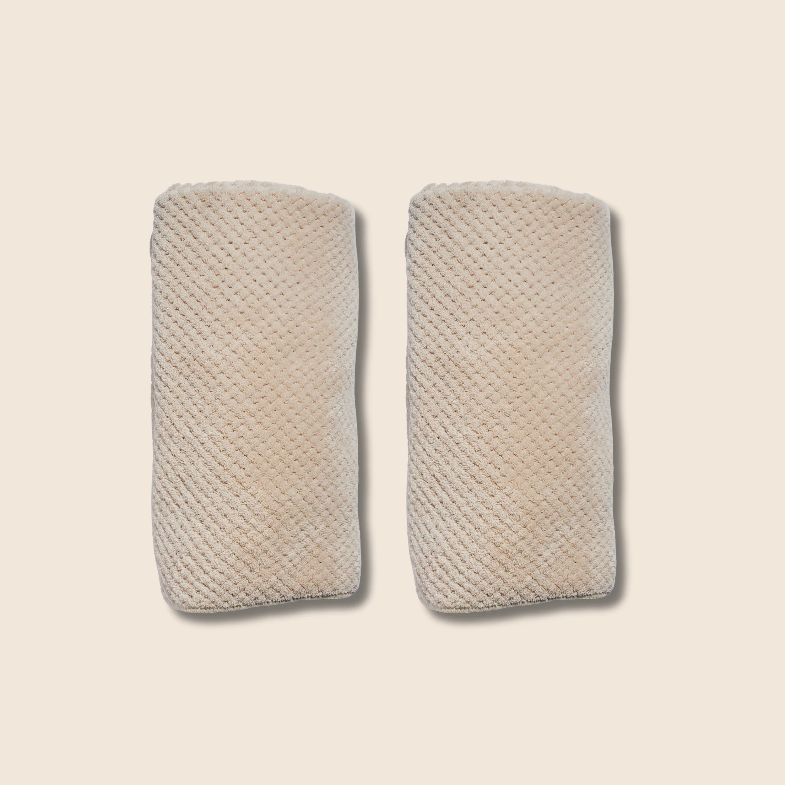 Microfiber Hair Towel Beige