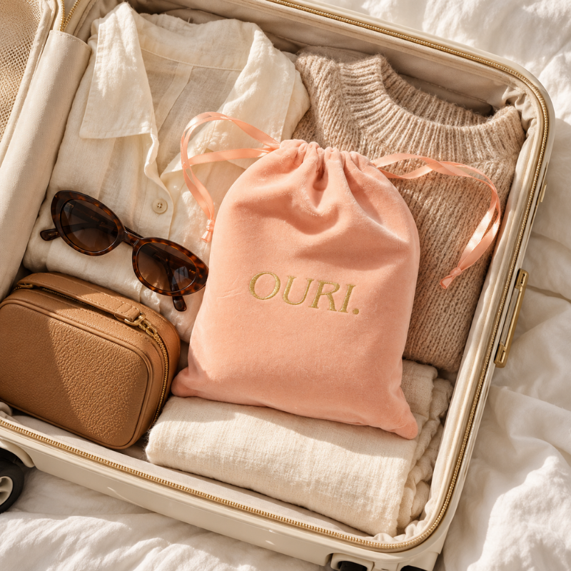 Travel Velvet Pouch